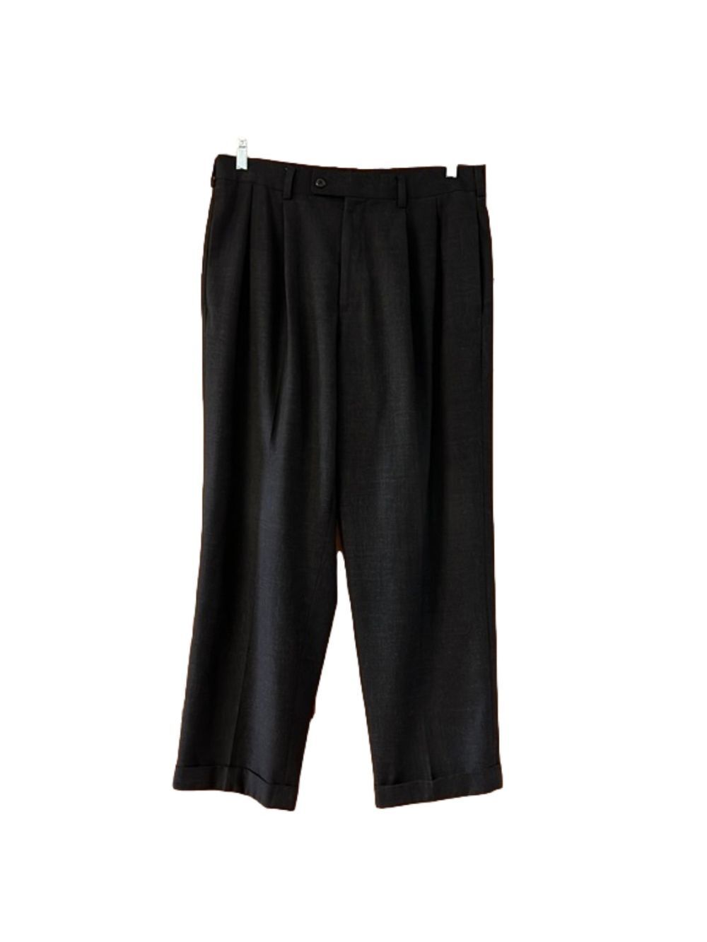 Axist Mens Straight Fit Pleated Dress Pants 34x29